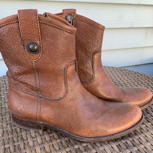 Frye Brown Leather Boots